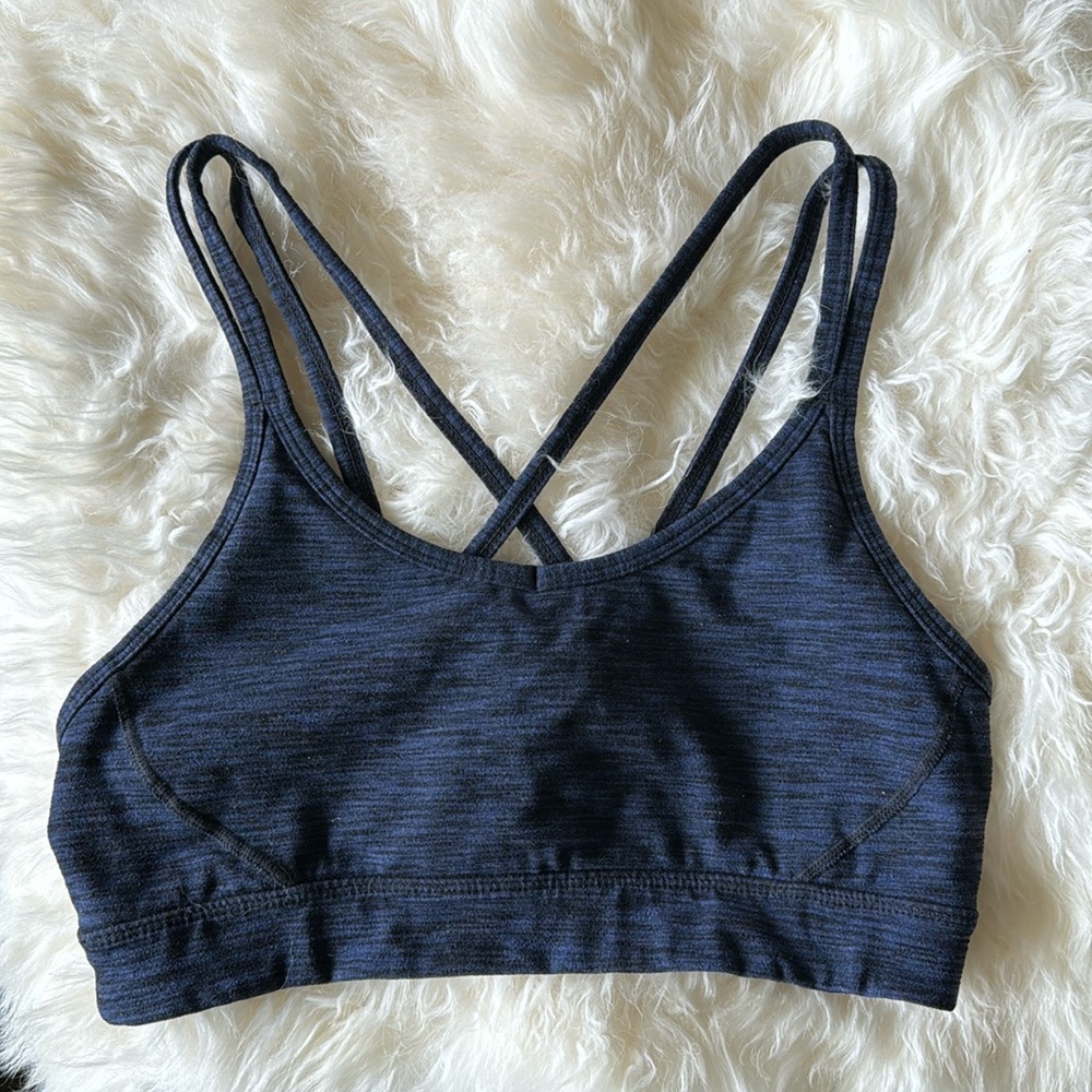 Blue Manduka bralette